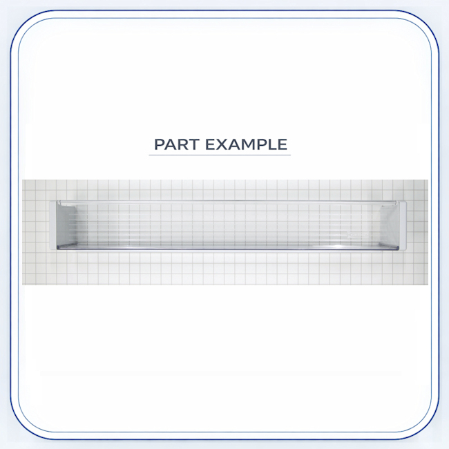 Sub Zero Refrigerator Door Container Shelf