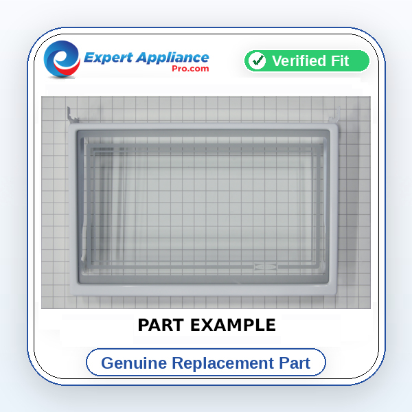 Subzero Glass Shelf With Tracks Rollout