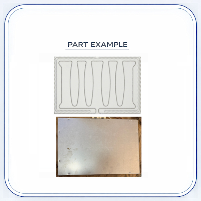 Wolf Bake Element Ribbon Flat