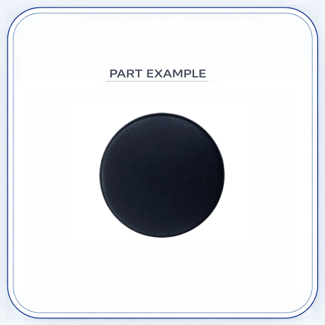 Wolf Burner Cap Small Disk Black