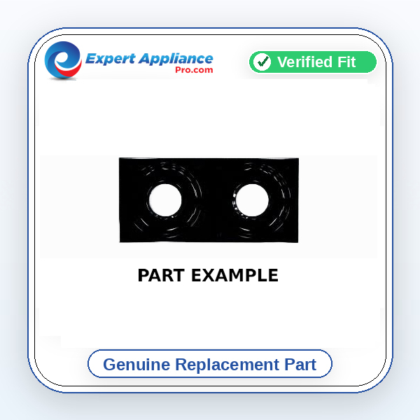 Wolf Double Hole Black Enamel