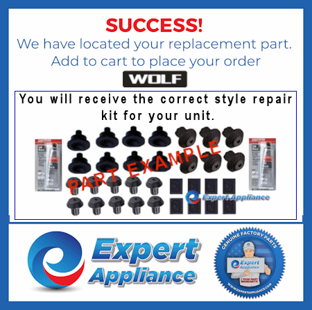 Wolf Grate Pads Bumpers Rubber Feet Kit