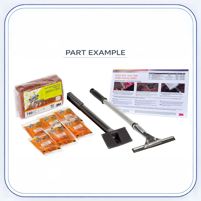 Wolf Griddle Cleaning Cleaner Kit